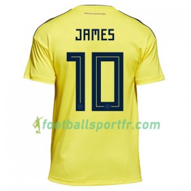 Tenue Colombie James 10 Domicile Coupe du monde 2018 Maillot de Foot